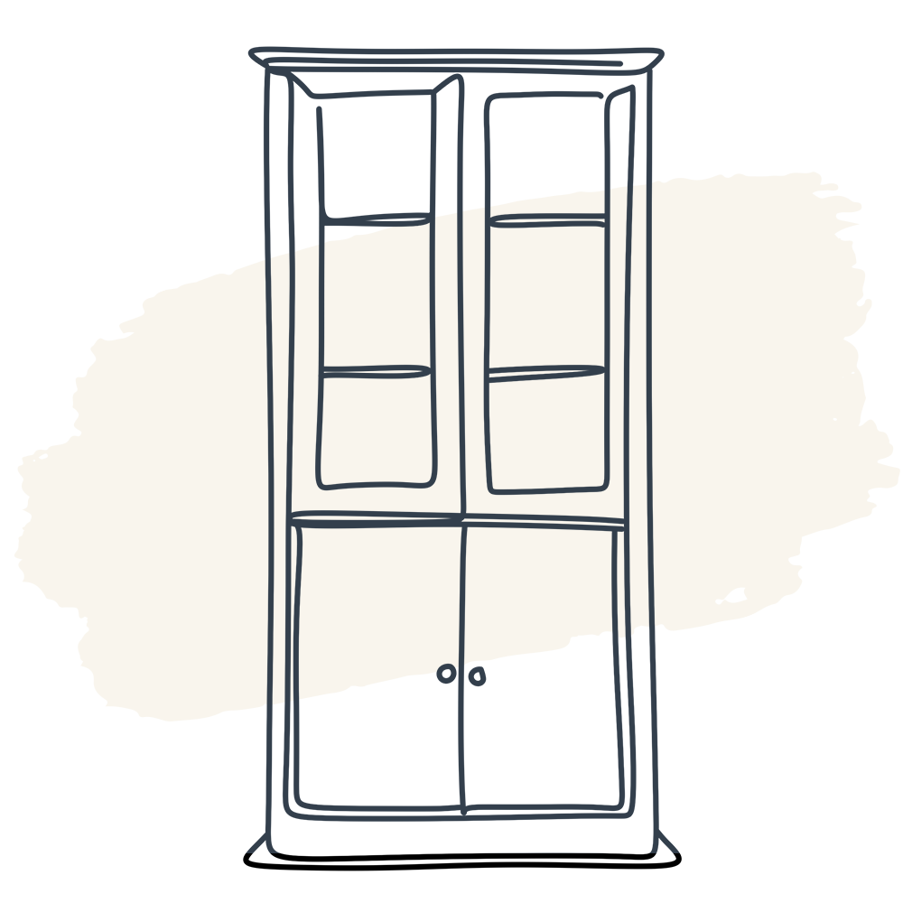 Illustration of a store cupboard