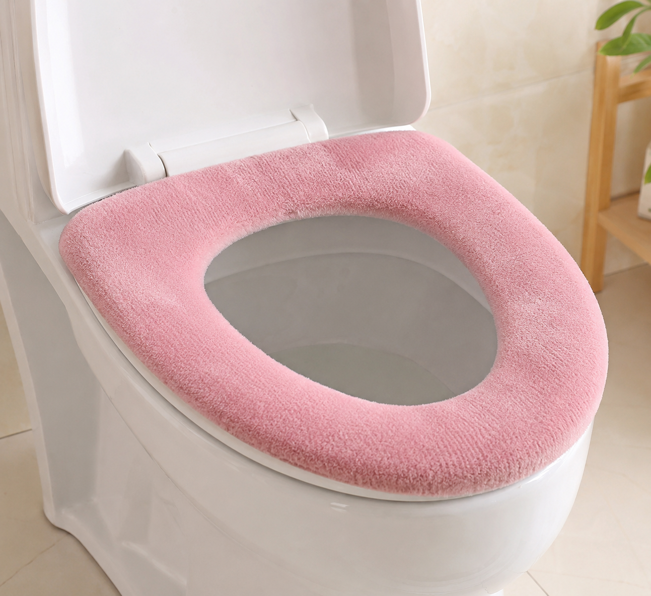Toilet seat warmer