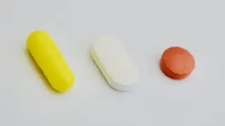 A picture of three tablets