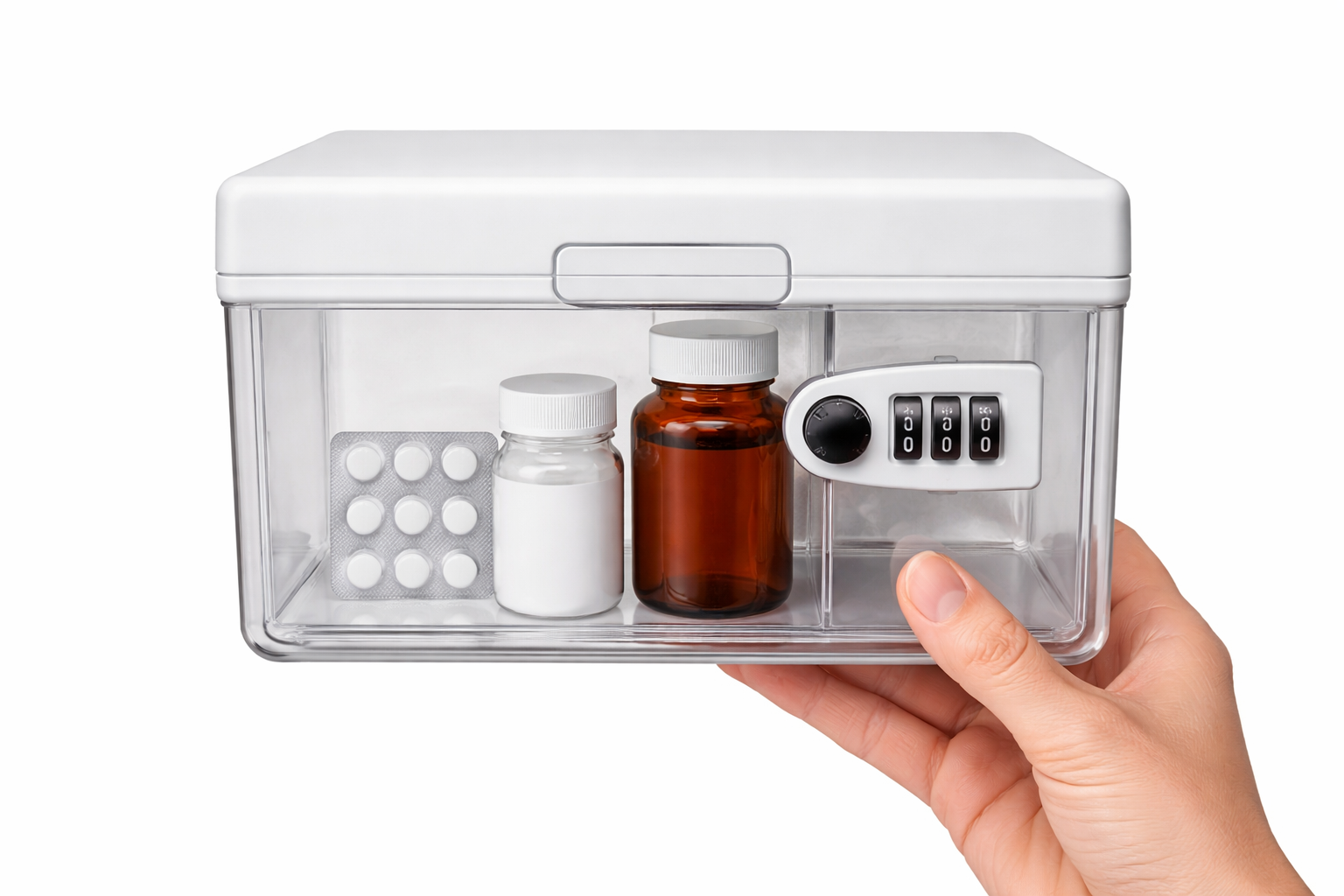 Locked Medicine Box