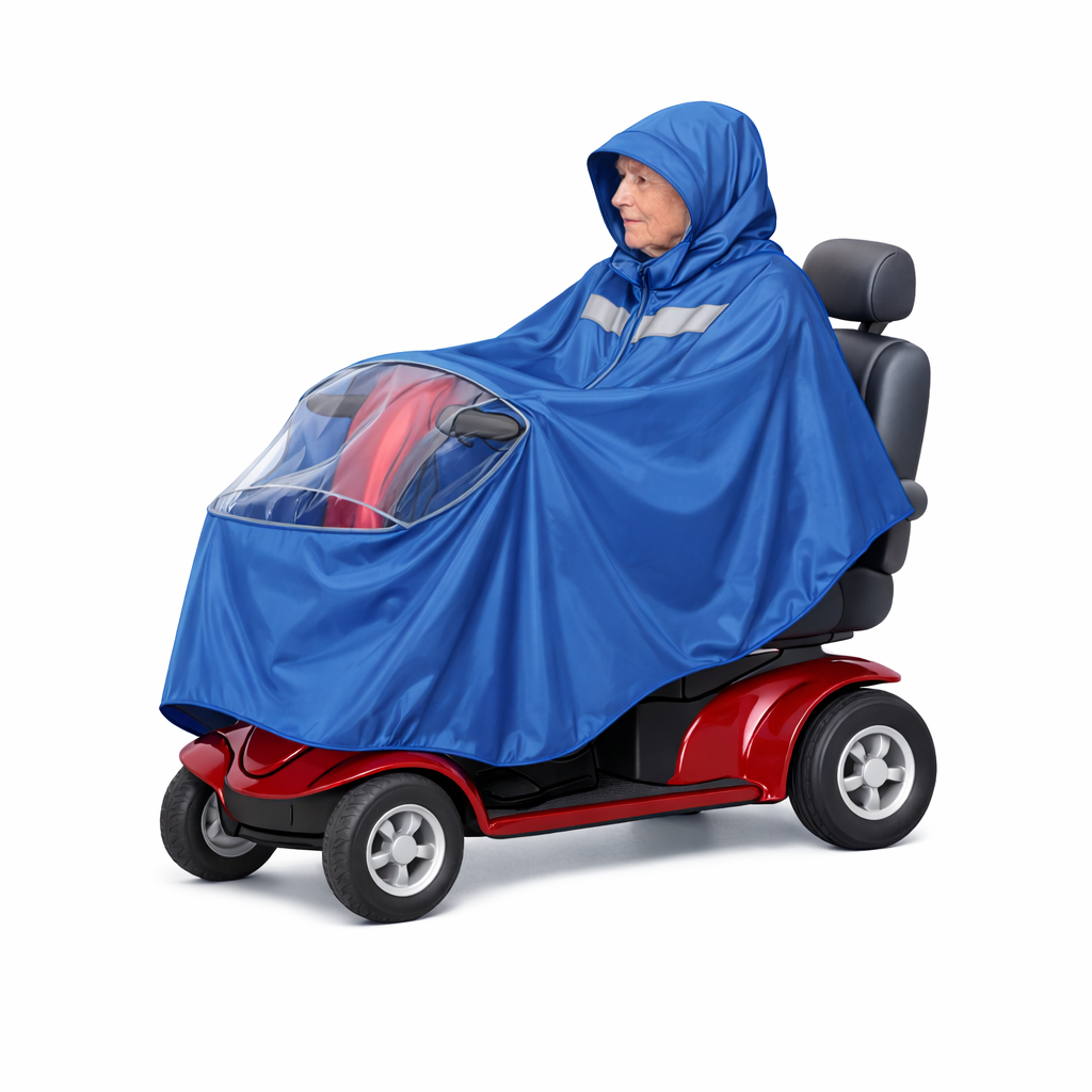 Mobility scooter waterproof poncho