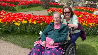 Anne with her mother in law