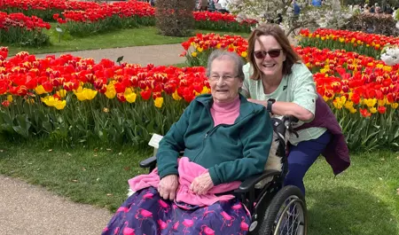 Anne with her mother in law