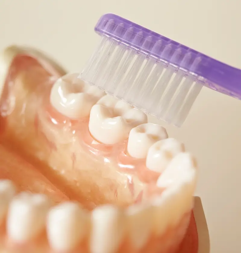 Choosing a denture brush for an elderly parent can be tricky